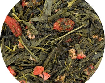 Organic Champagne & Berries Gourmet Iced Tea Premium Loose Leaf Green Tea