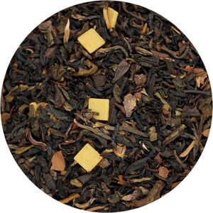 ホワイトチョコレートとミントの茶葉のブレンド、8オンス