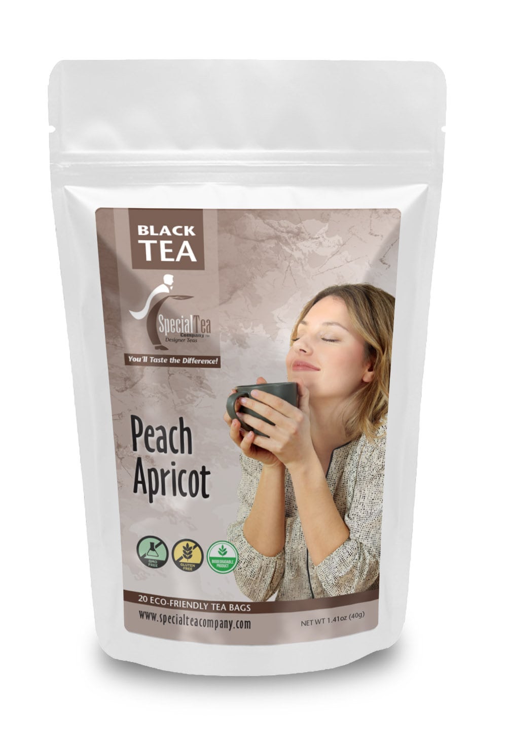 Apricot Tea Peach Apricot Black Tea - 25 Count Ceylon Tea Bags With ...