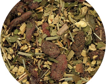 Té suelto gourmet de hierbas orgánicas Detoxify Me de 8 oz