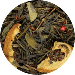 1 oz. Winter Pine Loose Leaf Green Tea