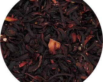 Hibiscus Flowers Herbal Tea Makes One Gallon of Iced Tea