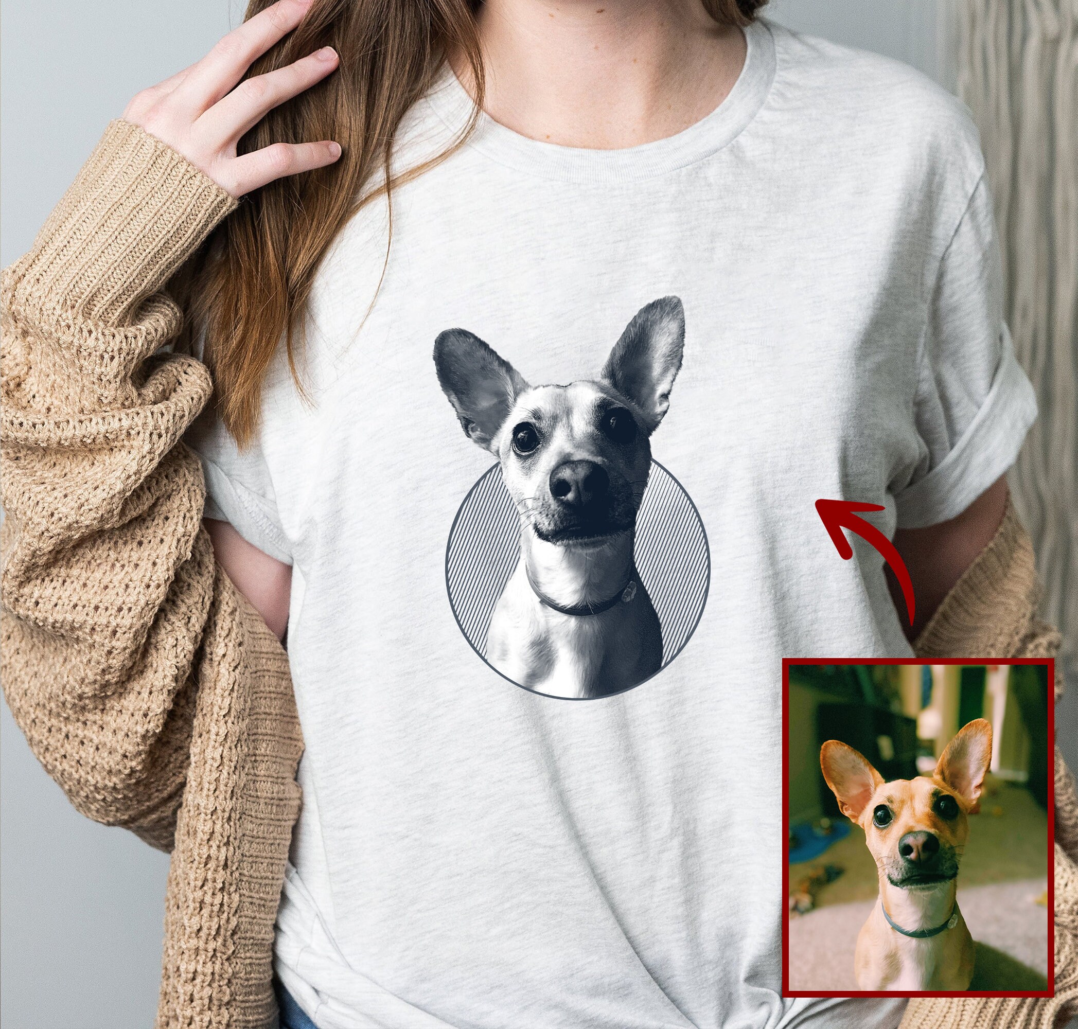 etsy custom dog shirt