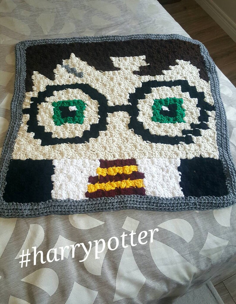 Harry Potter Baby Blanket Etsy Harry Potter Baby Blanket Etsy