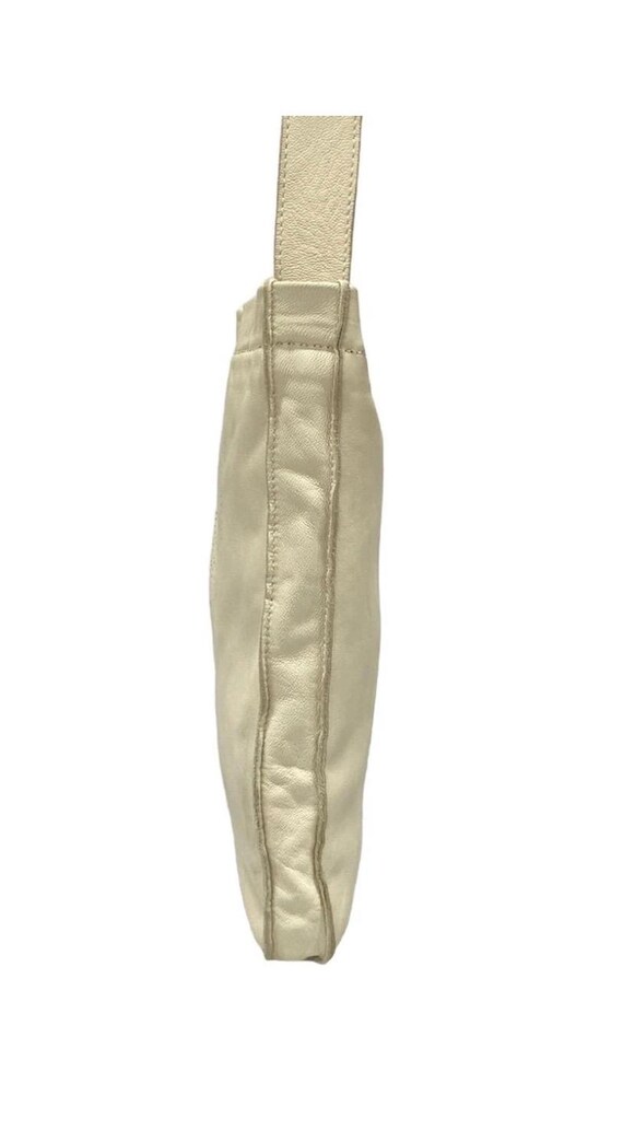 Auth HERMES Clou de Selle Cream Veau Swift Square… - image 4