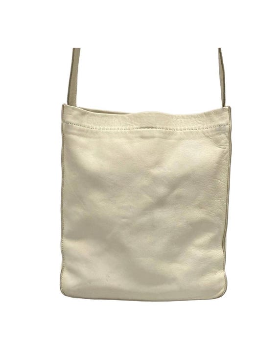 Auth HERMES Clou de Selle Cream Veau Swift Square… - image 3