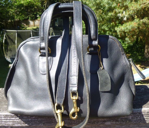 coach bag black