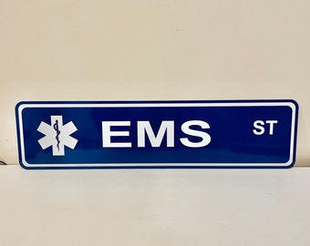 EMS Street (ST) Sign