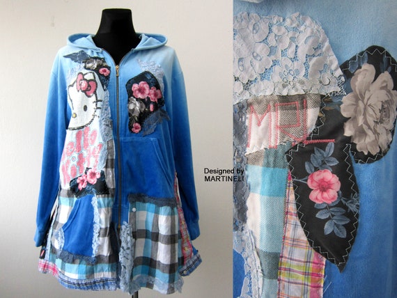 plus size hello kitty hoodie