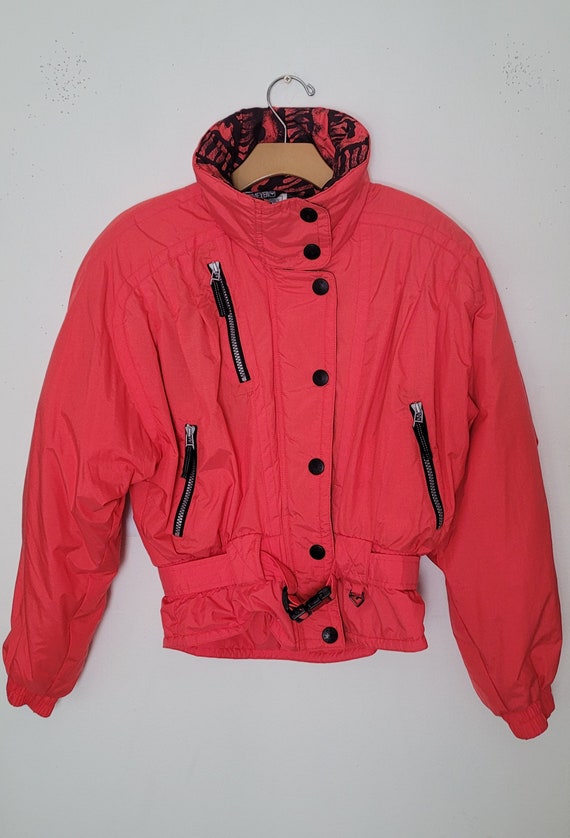 Obermeyer red sales ski jacket