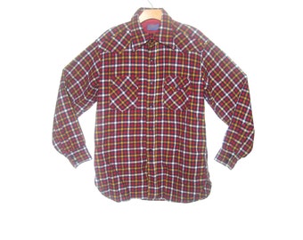 Vintage Pendleton Wool Shirt Men's Large