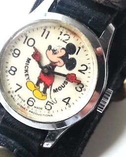 Vintage 70s Mickey Mouse Kids Wrist Watch Walt Disney - Etsy
