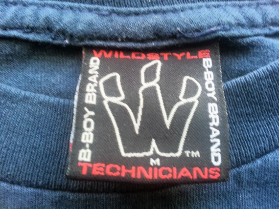 Vintage Tshirt Wild Style Technicians | B Boy | Break Dance | WST