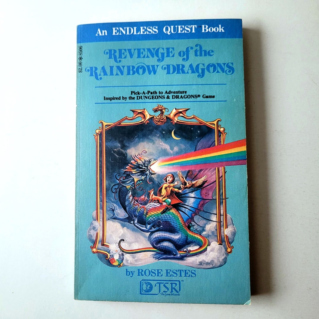 Endless Quest Books R Revenge of the Rainbow Dragons | Endless Quest Book #6 | 80s | First ...