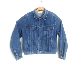 Vintage 90s Denim Branders Jacket Dickies Men's Large - Etsy