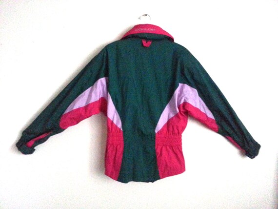 Vintage 90s Ski Jacket Color Block Couloir Parka … - image 2