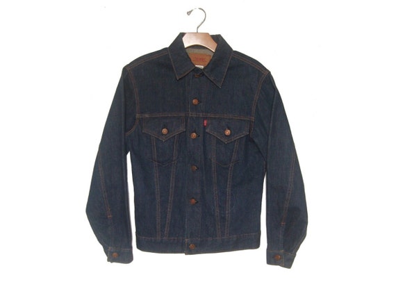 Vintage Levi's 60s Big E Denim Jacket Trucker Men… - image 1