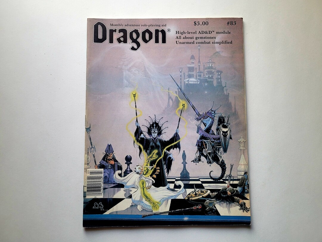 Magazine TSR Dragon Vol 5 Best Of - Dungeons & Dragons AD&D 1986