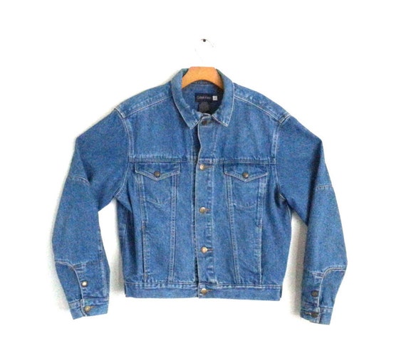 calvin klein denim jacket vintage