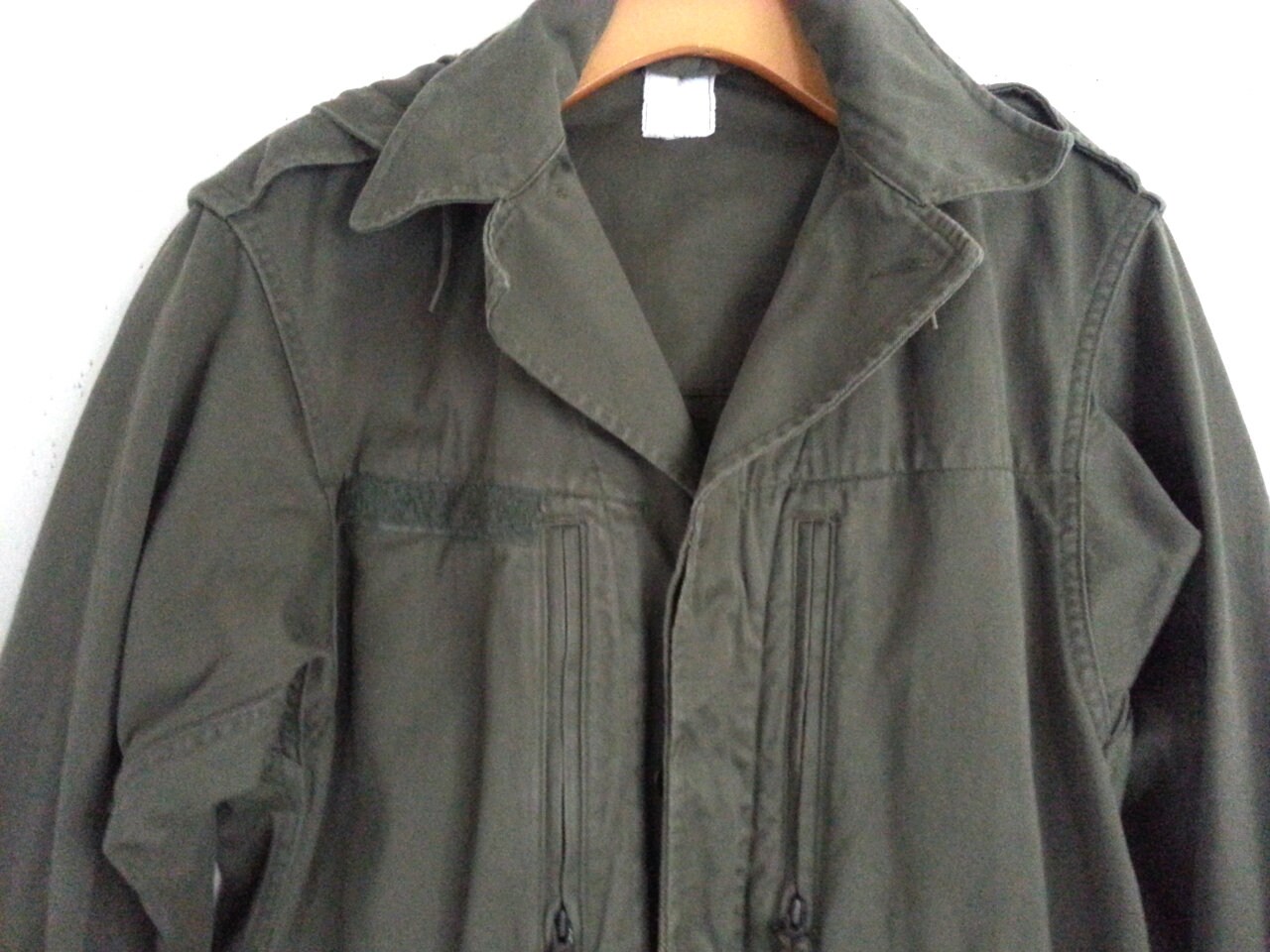 Vintage 60s French Military Parka | SCECAM Paris | Field