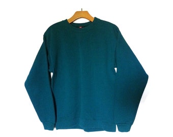 Vintage Sweatshirt Teal Hanes Signature Women's Small