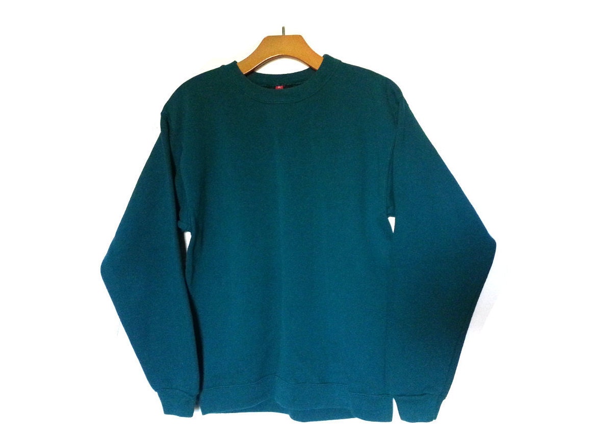 Teal Sweatshirt - Etsy