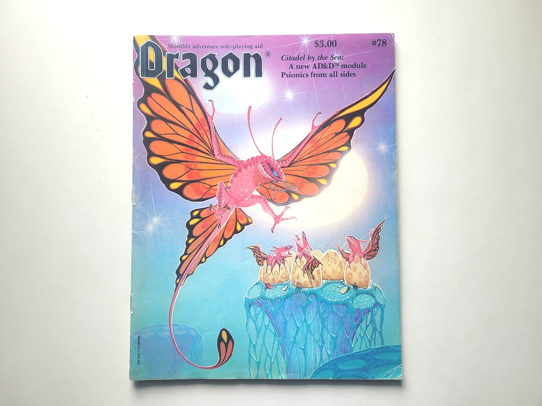 Dragon Magazine #78 | Fantasy RPG | D&D | TSR | 1983 - Etsy