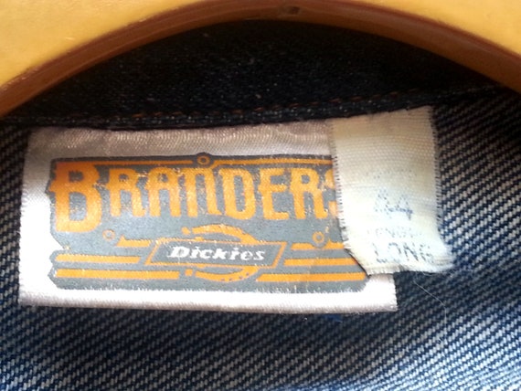 Vintage Denim Jacket Branders Dickies Men's Tagge… - image 6