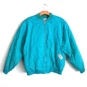 Vintage Bomber Jacket | Everlast | Quilted | Women&#39;s Large