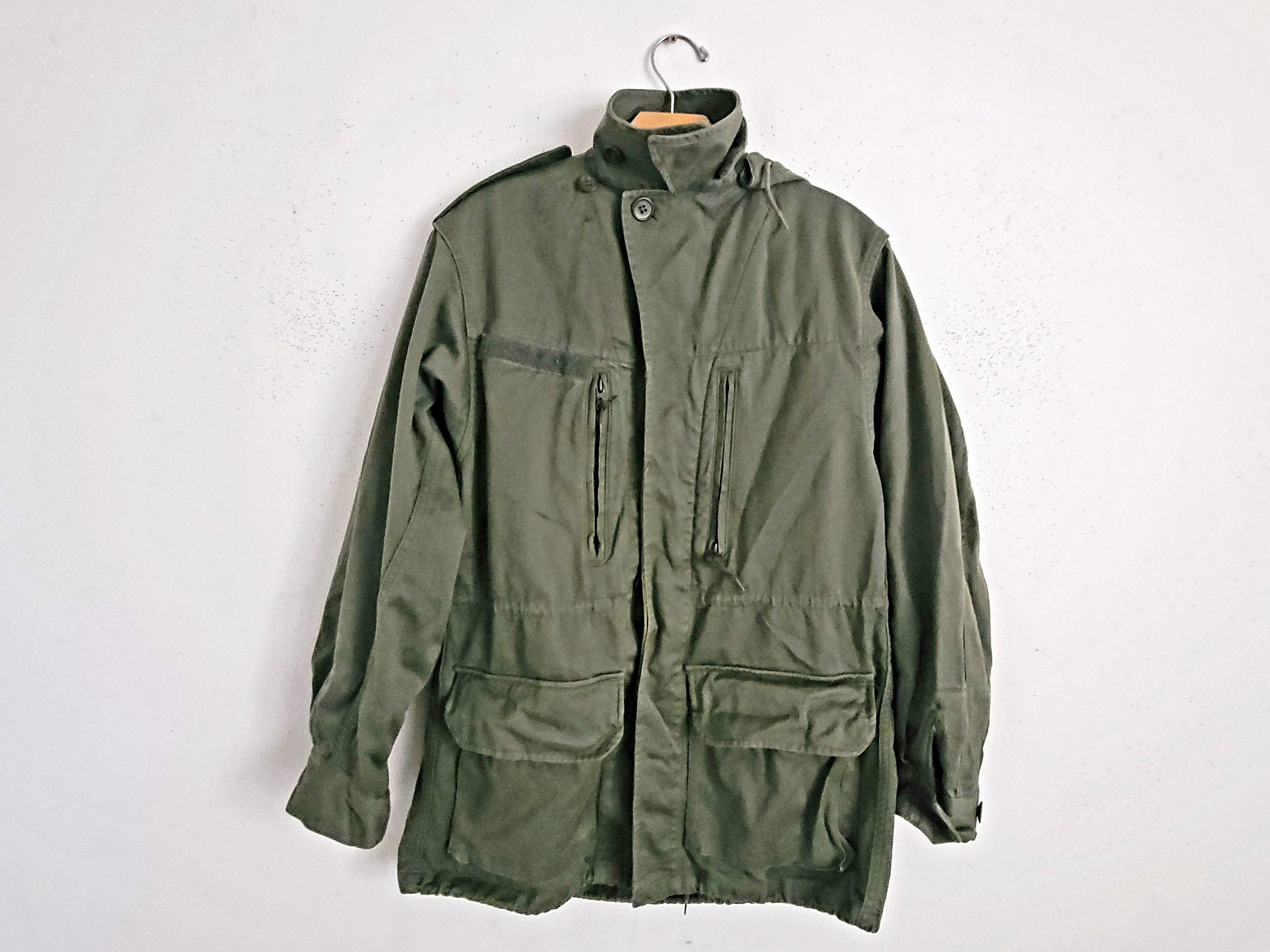 Vintage 60s French Military Parka | SCECAM Paris | Field
