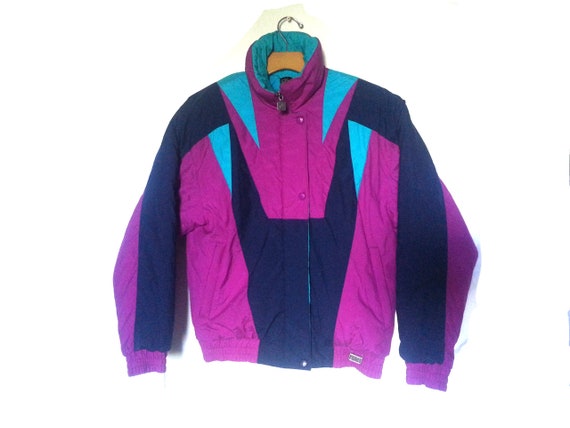 Rad Ski Jacket | Colorblock | Pink Teal | Geometr