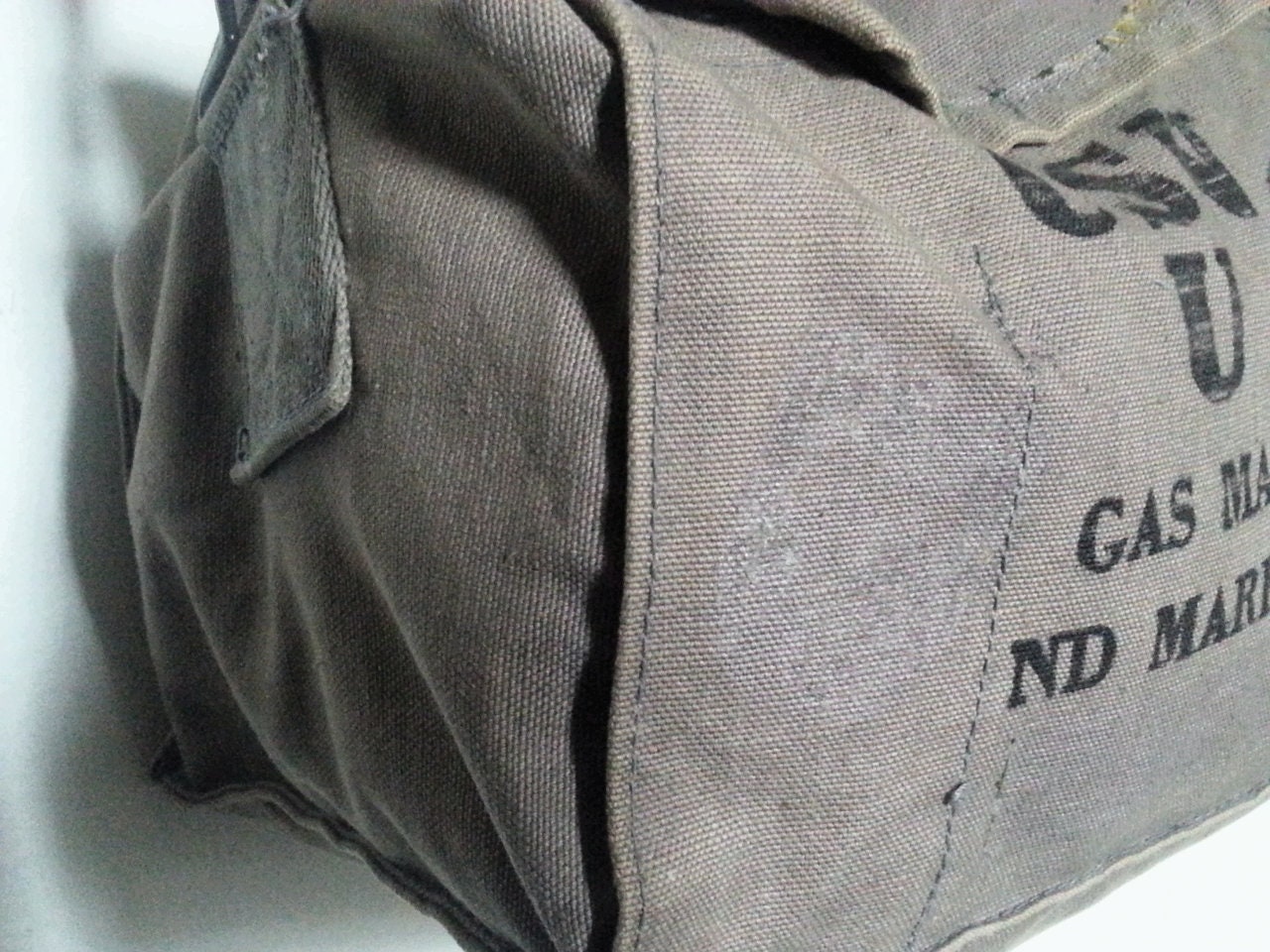 Camvas USN Gas Mask Bag Mark IV | WWII Military Surplus