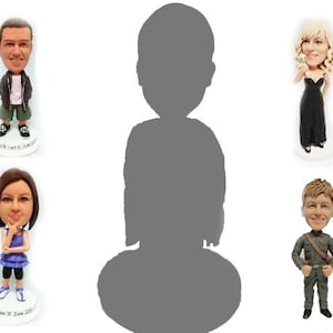 Op maat gemaakte gepersonaliseerde taart topper voor één persoon (gratis verzending)