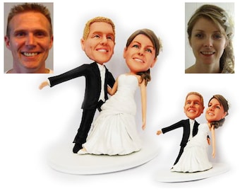 Personalised wedding cake topper  (Free shipping)