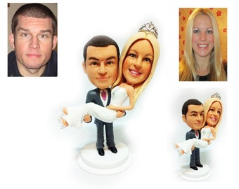 Personalised wedding cake topper - My Queen (Free shipping)