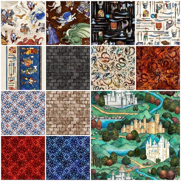 Dungeons and Dragons Map Fabric Etsy