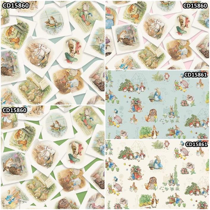 ピーターラビット◆希少【Plopsy, Mopsy & Cotton-Tail】 Peter Rabbit Flopsy, Mopsy, & Cottontail – The Enchanted Forest