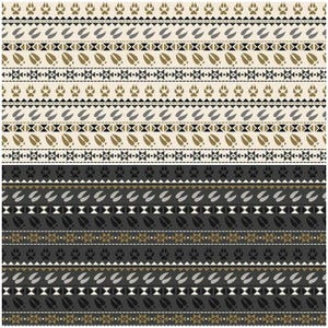 Into the Untamed Wilderness Animal Tracks, Arrows 100% Cotton Fabric! 2 Styles