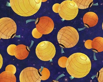 W SPRZEDAŻY: Tkaniny inspirowane Azją, papierowe lampiony, tkaniny w 100% bawełniane z motywem anime! 2 style