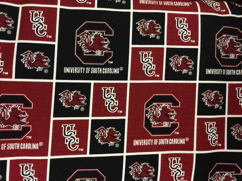 NCAA University of South Carolina Black & Garnet College 100% - Etsy