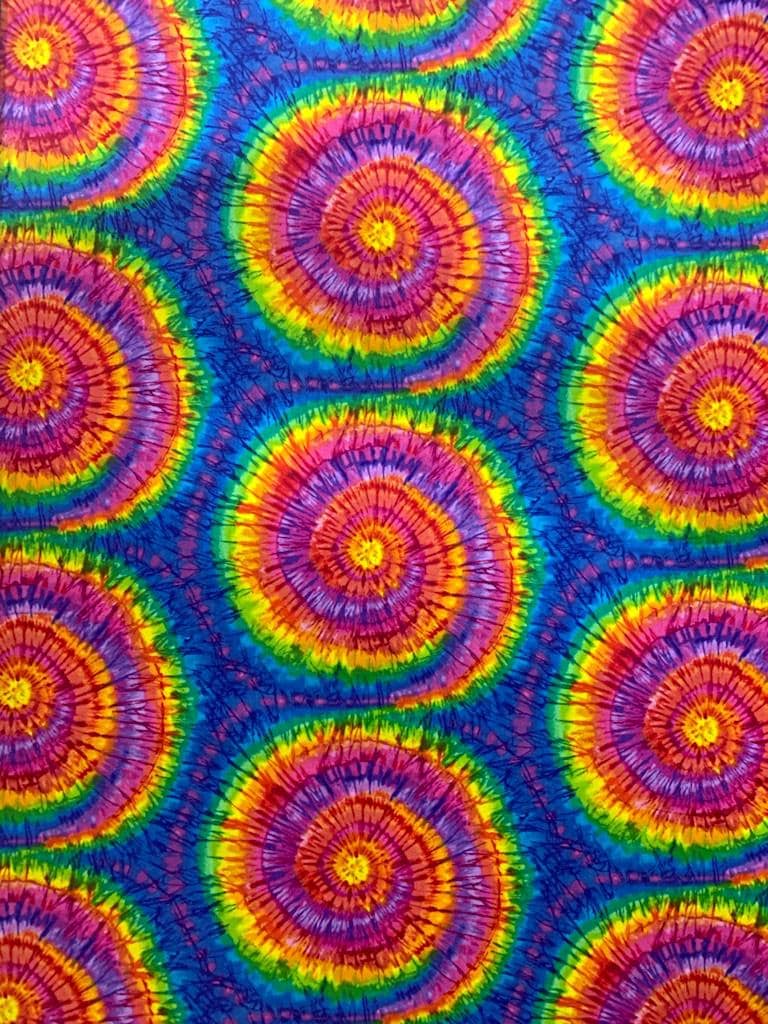 Rainbow Zebra Fabric Panel - Etsy