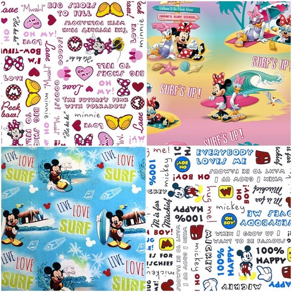 Disney Minnie Mouse Grow Your Own Fabrics SOLD SEPARATELY PRICE REDUCED