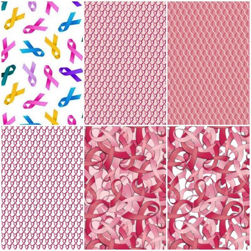 Breast Cancer Fabric - Etsy