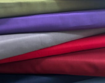 ORGANIC SOLIDS Shades of Solid Green, Blue, Red, Grey, #9023 100% Organic Cotton Fabric by QT Fabrics! 8 Colors