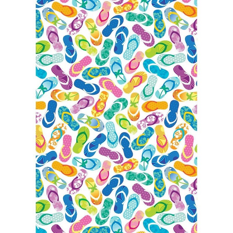 flip flop in signature canvas