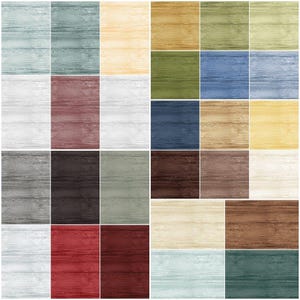 Washed Wood Farmhouse 100% Cotton Fabrics that look like wood for Quilting #7709! 28 Colors!