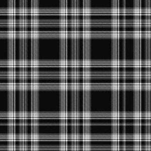 NFL Logo Pittsburgh Steelers Black & Yellow 100% Cotton Fabric by Fabric Traditions! 7 Styles 70625 BLK PLAID/45"