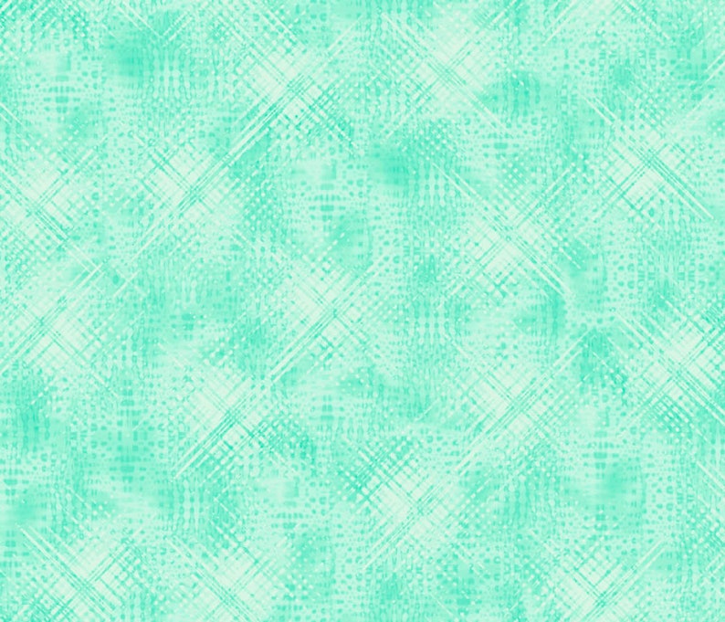 Vertex Shades of Green 29513 100% Cotton Fabrics by Quilting Treasures HQ - AQUAMARINE