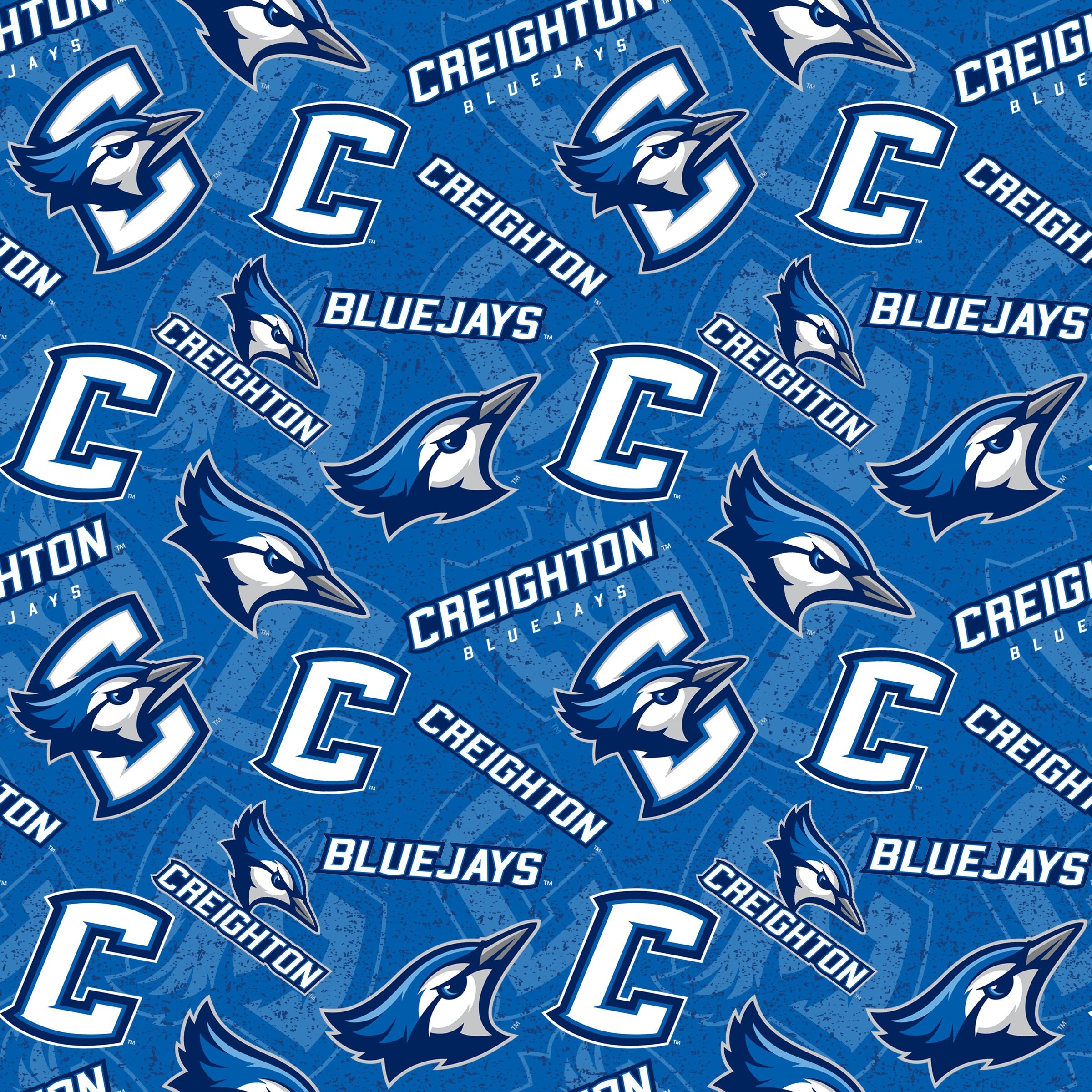 Creighton University Gartenflagge – CU Bluejays Design, 100% Polyester