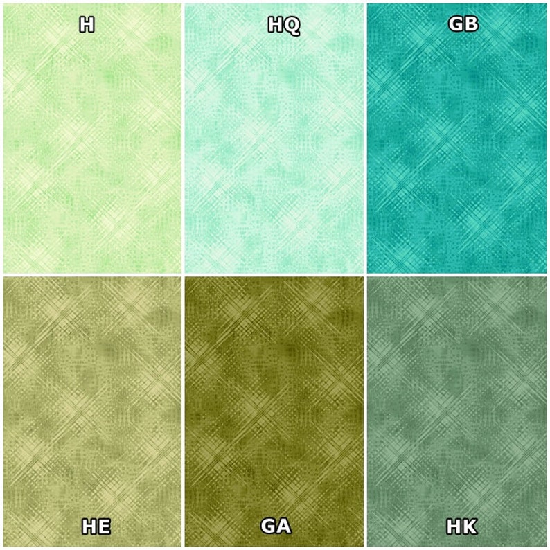 Vertex Shades of Green 29513 100% Cotton Fabrics by Quilting Treasures image 2